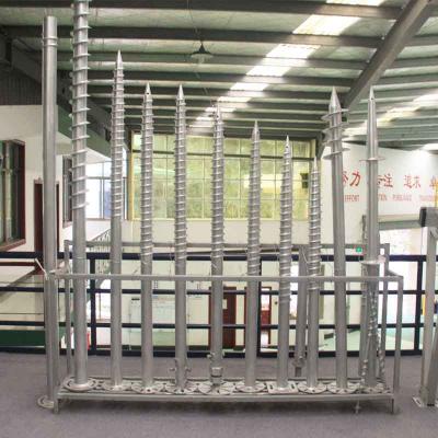vít tiếp đất xoắn cho dự án năng lượng mặt trời
