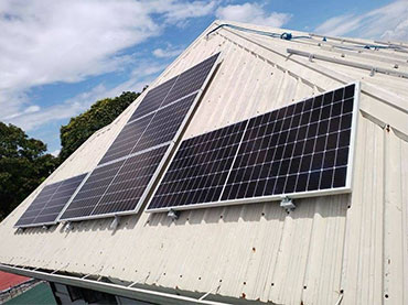 Hệ thống lắp đặt mái nhà bằng kim loại hình thang phổ thông, Philippines