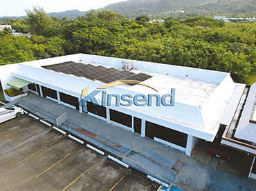 Chân đế có thể điều chỉnh lắp đặt trên mái phẳng