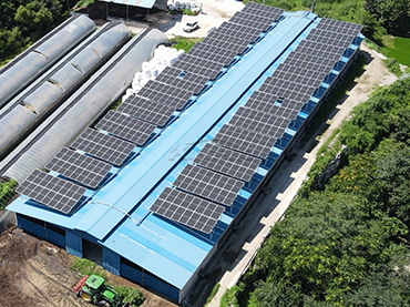 Hệ thống lắp mái kim loại 138KW, Hàn Quốc