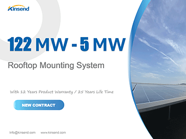 Dự án mới Hệ thống lắp đặt năng lượng mặt trời trên mái nhà 5 MW, Trung Quốc