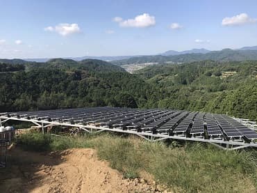 Dự án mặt đất mặt trời 2.36MW. Korea