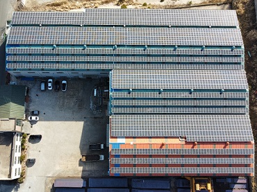 Dự án mái kim loại năng lượng mặt trời 265KW, Hàn Quốc