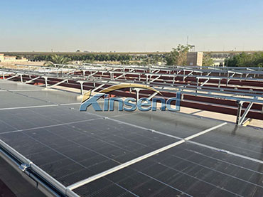 Hệ thống lắp đặt trên mái phẳng 300KW, Kuwait