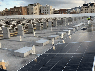 Hệ thống lắp Ballast mái phẳng 1.5MW, Trung Quốc