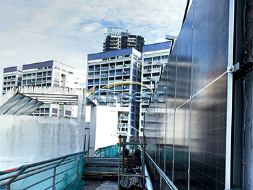 Giải pháp lắp đặt tường bằng cấu trúc năng lượng mặt trời